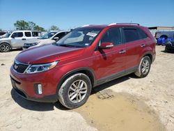 Salvage cars for sale from Copart Haslet, TX: 2014 KIA Sorento LX