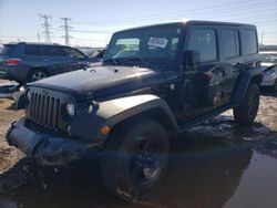 Salvage cars for sale at Elgin, IL auction: 2016 Jeep Wrangler Unlimited Sport