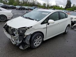 Vehiculos salvage en venta de Copart Portland, OR: 2015 Toyota Prius