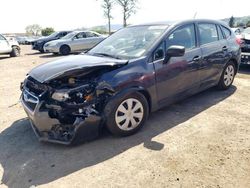 Salvage cars for sale at San Martin, CA auction: 2016 Subaru Impreza
