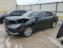 Salvage cars for sale from Copart Haslet, TX: 2015 Chrysler 200 Limited