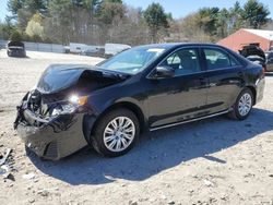 Salvage cars for sale at Mendon, MA auction: 2014 Toyota Camry L