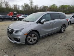 Salvage cars for sale at Waldorf, MD auction: 2018 Honda Odyssey EXL