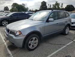Salvage cars for sale from Copart Van Nuys, CA: 2006 BMW X3 3.0I