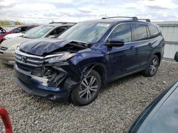 Honda Pilot EXL salvage cars for sale: 2016 Honda Pilot EXL