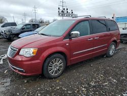 Salvage cars for sale from Copart Columbus, OH: 2014 Chrysler Town & Country Touring L