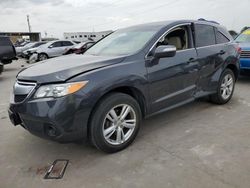 Salvage cars for sale at Grand Prairie, TX auction: 2013 Acura RDX