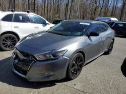 Salvage cars for sale at East Granby, CT auction: 2016 Nissan Maxima 3.5S
