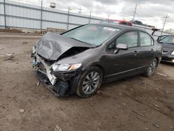 Salvage cars for sale from Copart Chicago Heights, IL: 2009 Honda Civic EX