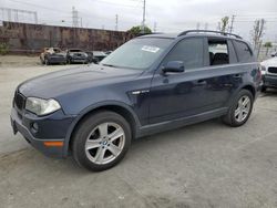 Salvage cars for sale at Wilmington, CA auction: 2008 BMW X3 3.0SI