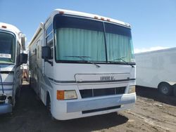 Salvage trucks for sale at Brighton, CO auction: 2001 Ford F550 Super Duty Stripped Chassis