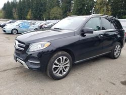 Vehiculos salvage en venta de Copart Arlington, WA: 2016 Mercedes-Benz GLE 350 4matic