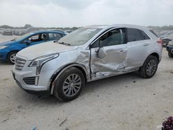 Salvage cars for sale at San Antonio, TX auction: 2017 Cadillac XT5 Luxury