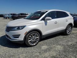 Salvage cars for sale at Antelope, CA auction: 2017 Lincoln MKC Reserve