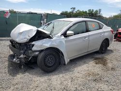 Salvage cars for sale at Riverview, FL auction: 2017 Nissan Sentra S