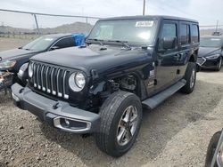 Salvage cars for sale at North Las Vegas, NV auction: 2019 Jeep Wrangler Unlimited Sahara