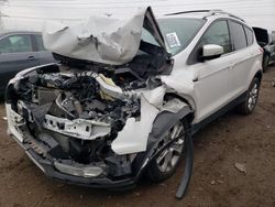 Salvage cars for sale from Copart Elgin, IL: 2016 Ford Escape Titanium