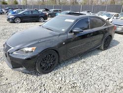 Salvage cars for sale at Waldorf, MD auction: 2014 Lexus IS 350