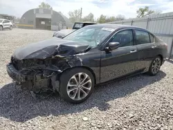 Honda salvage cars for sale: 2015 Honda Accord Sport