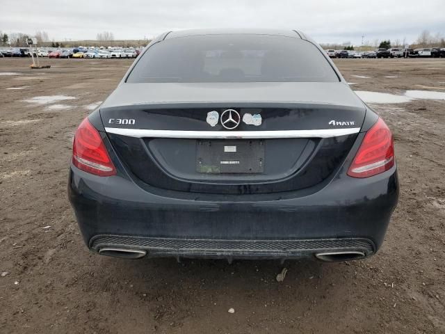 2016 Mercedes-Benz C 300 4matic