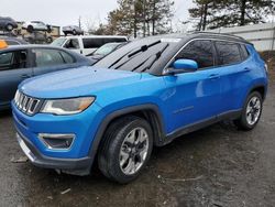 Salvage cars for sale from Copart New Britain, CT: 2017 Jeep Compass Limited