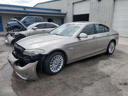 Salvage cars for sale from Copart Fort Pierce, FL: 2011 BMW 535 XI