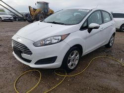 Salvage cars for sale from Copart Elgin, IL: 2015 Ford Fiesta SE