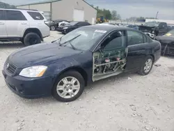 Salvage cars for sale from Copart Lawrenceburg, KY: 2006 Nissan Altima S