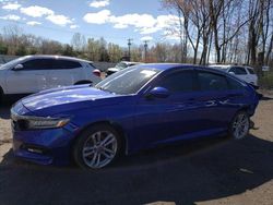 Salvage cars for sale at New Britain, CT auction: 2019 Honda Accord Sport