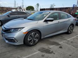 Salvage cars for sale from Copart Wilmington, CA: 2019 Honda Civic EX