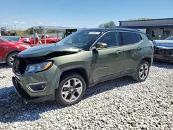 Salvage cars for sale at Wayland, MI auction: 2020 Jeep Compass Limited