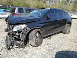 Salvage cars for sale at Waldorf, MD auction: 2016 Mercedes-Benz GLE Coupe 63 AMG-S