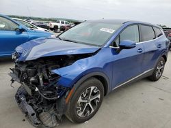 Salvage cars for sale at Grand Prairie, TX auction: 2023 KIA Sportage EX