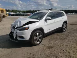 Salvage cars for sale at Lumberton, NC auction: 2021 Jeep Cherokee Limited