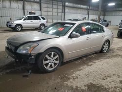 Salvage cars for sale from Copart Des Moines, IA: 2005 Nissan Maxima SE