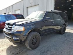 Salvage cars for sale at Jacksonville, FL auction: 2016 Ford Expedition EL Limited