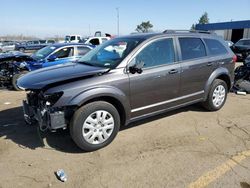 Dodge Journey se Vehiculos salvage en venta: 2018 Dodge Journey SE