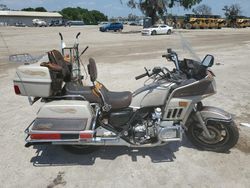 Salvage cars for sale from Copart Riverview, FL: 1985 Honda GL1200 A