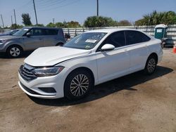 Salvage cars for sale at Miami, FL auction: 2021 Volkswagen Jetta S
