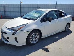 Salvage cars for sale at Antelope, CA auction: 2016 Toyota Prius