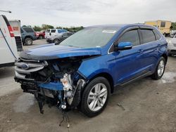 Salvage cars for sale from Copart Cahokia Heights, IL: 2018 Ford Edge SEL