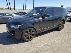 Salvage cars for sale at Van Nuys, CA auction: 2014 Land Rover Range Rover Supercharged