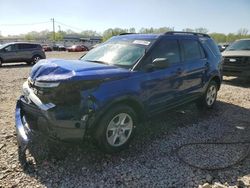 Salvage cars for sale at Louisville, KY auction: 2013 Ford Explorer