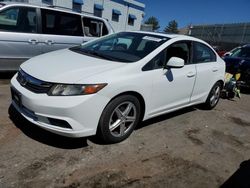 Honda Civic EXL salvage cars for sale: 2012 Honda Civic EXL