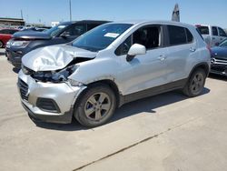 Chevrolet Trax ls salvage cars for sale: 2022 Chevrolet Trax LS