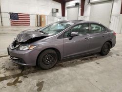 Salvage cars for sale at Avon, MN auction: 2015 Honda Civic LX