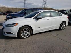 Salvage cars for sale at Littleton, CO auction: 2018 Ford Fusion SE Hybrid