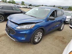 Salvage cars for sale from Copart San Martin, CA: 2022 Ford Escape SE