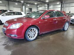 Chevrolet Malibu ltz salvage cars for sale: 2008 Chevrolet Malibu LTZ