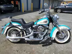 Salvage cars for sale from Copart Spartanburg, SC: 1997 Harley-Davidson Flstc